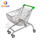 Fan Shaped Metal Shopping Trolley Cart For Supermarket Grocery Foldable Trolley