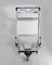 Stainless Steel Airport Luggage Trolley Free Logo Design Airport Luggage Cart