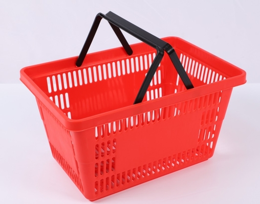 Shopping Hand Basket 10 - 30L Plastic Carry Basket With Handle