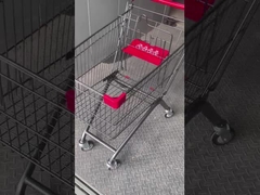 Nuovo stile carrello da shopping stile europeo in lega di tungsteno