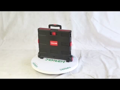 Camionetto a mano pieghevole con ruota in PVC di plastica