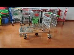 Supermercato magazzino logistica carrello pieghevole mobile per il trasporto di merci